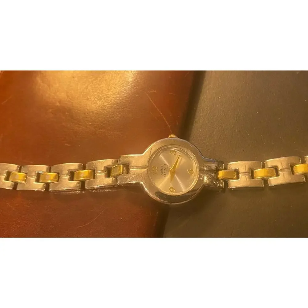 Women's Two Tone Anne Klein II Watch, Bracelet Band